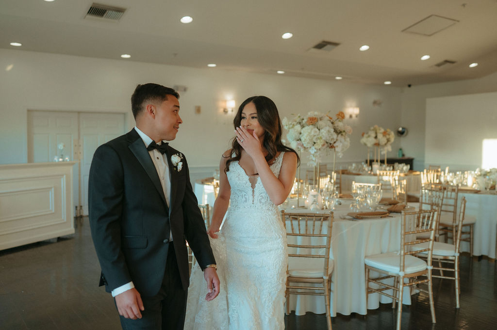 The Royal Crest Room wedding reception space in St. Cloud Florida